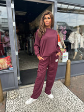 Life isn't perfect set lange mouw "Bordeaux"